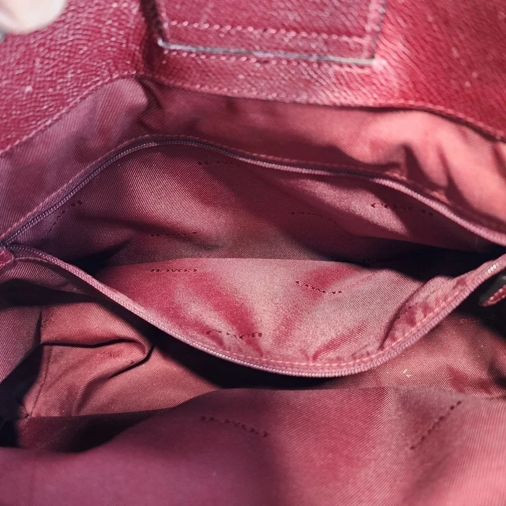 Coach Bordeaux Red Stanton Carryall